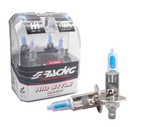 Simoni Racing Set lamparas Halógeno 'HID Style' H1 (6000K) Hyperwhite 12V/55W, Set de 2 piezas ECE-R37