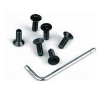 Simoni Racing Set Tornillos de Montaje del Volante Deportivo M5x10mm - Set de 6 piezas
