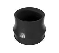 Simoni Racing SR/7 N Unión de boca goma para filtros Aire, Negro