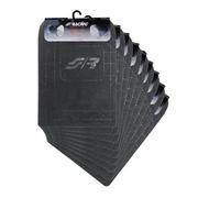 Simoni Racing TSR10 - Juego de Alfombrillas Individuales Delanteras de moqueta Negra Alta