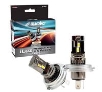 Simoni Racing TZ4P45T Kit de Conversión LED iLuz Titan - 2 Bombillas LED H4 P45T Compactas para Coche y Moto - Luz Blanca Cálida 4300K