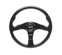 Simoni Racing Volante Deportivo Match 350mm - Negro PU