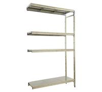 Simoninox Estantería metálica Adicional (Al x An x Pr: 160 x 166 x 40 cm, Capacidad de carga por balda: 200 kg, Número de baldas: 4 ud., Inserción,...