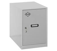 Simonrack Taquilla vestuario Simonlocker 475x400x500 mm Armario metálico pequeño Gris Incluye llave