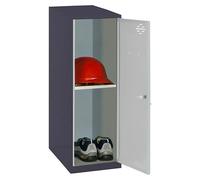 Simonlocker Taquilla Mini Desmontada (L x An x Al: 50 x 40 x 91,5 cm, Antracita/Gris, Número de baldas: 1 ud.)