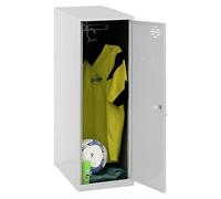 Simonlocker Taquilla Mini Desmontada (L x An x Al: 50 x 40 x 91,5 cm, Gris/Gris, Número de baldas: 1 ud.)