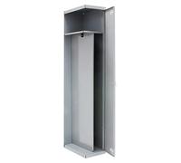 Simonlocker Taquilla Prof. Single-Divider Adicional Desmontada (L x An x Al: 50 x 50 x 180 cm, Número de puertas: 1 ud., Gris)