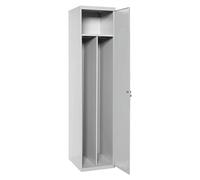 Simonlocker Taquilla Prof. Single-Divider Inicial Desmontada (L x An x Al: 50 x 40 x 180 cm, Número de puertas: 1 ud., Gris)