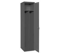 Simonlocker Taquilla Prof. Single-Divider Inicial Desmontada (L x An x Al: 50 x 50 x 180 cm, Número de puertas: 1 ud., Antracita/Antracita)