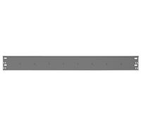 SimonRack 10176001008 - Frontis delantero de 600 x 100 mm, color gris