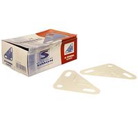 SimonRack 90130000022 - Pack de 48 escuadras, color blanco