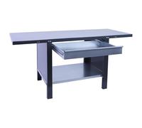 SimonRack Banco de Trabajo Taller, Capacidad Carga 700 kg, 830x1800x730 mm, Mesa de Trabajo, 1 Cajón, Antracita - BT6 PRO
