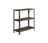 SimonRack Estantería Metálica Almacenaje, 3 Baldas, Alta Capacidad Carga 100 kg, 900x1000x300 mm, Estantería Salón Baño Cocina, Gris - SimonHome Classic