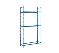 SimonRack Estantería para Neumáticos, Soporte Neumáticos, 3 Niveles, Alta Capacidad Carga 90 kg, 2000x1000x400 mm, Estantería para 12 neumáticos, Azul - Simonauto