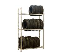 SimonRack Estantería para Neumáticos, Soporte Neumáticos, 3 Niveles, Alta Capacidad Carga 90 kg, 2000x900x400 mm, Estantería para 12 neumáticos, Galvanizado - Simonauto
