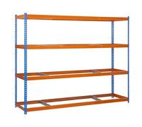 SIMONRACK Estantería Simonforte 2406-4 Azul/Naranja