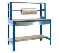 Simon Rack Banco de Trabajo con Porta Rollo y cajón 1210x760 mm - BT4
