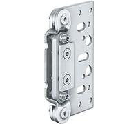 Simonswerk 5 071304 0 01006 V7502 Bloque de grabación Ajustable para Marco de Puerta, Acero galvanizado, Plata, V 7502 3D
