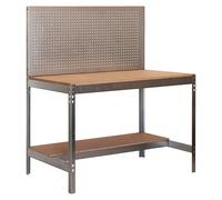 Simonrack Banco de trabajo BT2 Capacidad 400 kg 1445x910x610 mm Galvanizado/Madera