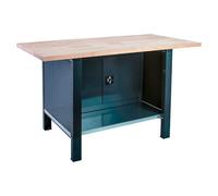 Simonwork Banco de trabajo BT6L PRO Cabinet Laminate (L x An: 75 x 180 cm, Altura de trabajo: 86,5 cm, Carga soportada: 1.000 kg, Antracita)
