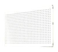 Simonwork Panel perforado (Ancho: 40 cm, Altura: 120 cm, Blanco)