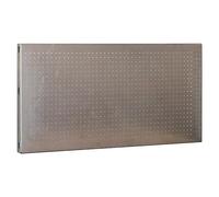 Simonwork Panel perforado (Ancho: 40 cm, Altura: 150 cm, Galvanizado)