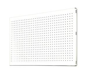Simonwork Panel perforado (Ancho: 60 cm, Altura: 150 cm, Blanco)