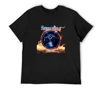 SIMOROL HammerFall Threshold - Camiseta para hombre, Negro, XL