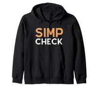 Simp Check - Simping Eboy - Egirls Kawaii Gamer Meme Simps Sudadera con Capucha
