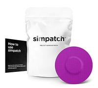 SIMPATCH Universal Adhesive Patch, No Hole (25-Pack) (Purple)
