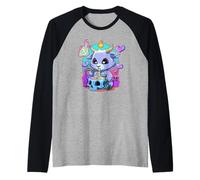 Simpático Anime De Sopa De Fideos Ramen: Baphomet Camiseta Manga Raglan