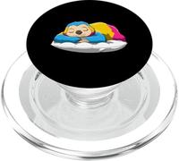 Simpático Perezoso Pansexual Dormido Estado De Ánimo del PopSockets PopGrip para MagSafe
