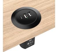 Simpeak Cargador USB, USB Multiple Cargador PD 3.0 y QC 3.0, Enchufe Tipo C de Pared Compatible para iPhone/iPad/Huawei/Xiaomi/Samsung