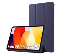 Simpeak Funda Compatible con Xiaomi Redmi Pad SE 11.0 Pulgadas, Carcasa Case Multi-ángulo Cubierta Folio con el Soporte/Reposo Automático de Despertador, Azul