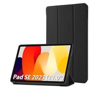 Simpeak Funda Compatible con Xiaomi Redmi Pad SE 11.0 Pulgadas, Carcasa Case Multi-ángulo Cubierta Folio con el Soporte/Reposo Automático de Despertador, Negro