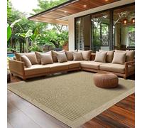 SIMPEX Alfombra Interior Exterior 60x100 cm pasillera Verde Lavable Impermeable fácil de Limpiar Tejido Plano Ideal para Pasillo balcón terraza jardín y Cocina
