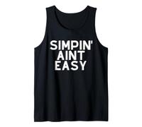 Simpin Aint Easy Funny Eboy Egirl Kawaii Dank Meme Simp Camiseta sin Mangas