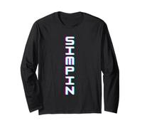 Simpin - Funny Dank Meme Joke Gag Gift For Gamer Simps Manga Larga