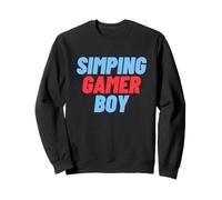 Simping Gamer Boy Simp Meme For Gamers Who Simp Cute Egirls Sudadera