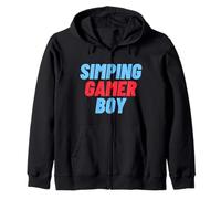 Simping Gamer Boy Simp Meme For Gamers Who Simp Cute Egirls Sudadera con Capucha