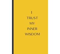Simple 24 Pages Lined Notebook with Solar Plexus Chakra Affirmation Version II: Motivational And Inspirational Notebook for Confidence, Inner Power & Personal Growth