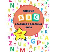 Simple ABC Learning and Coloring Book
