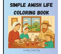 Simple Amish Life Coloring Book