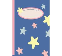 Simple Blue Cute Notebook: 100 Lined Pages for Writing, Note-Taking & Journaling