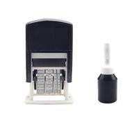 Simple Business Automatic Back Ink Stamp Date Stamp Digital Stamp