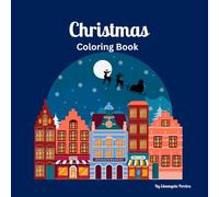 Simple Christmas Coloring Book for Kids Ages 3-6: 25 Fun and Easy Holiday Pages to Color - Santa, Reindeer, and More!