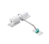 Simple - Cierrapuertas pequeños automáticos con resorte de acero inoxidable, bisagra de resorte, cierre silencioso, puerta de tormenta