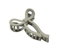 Simple Clip Hair Pinzas for el cabello con lazo acrílico sólido for mujer Hair Styling Accessories(Matte green)