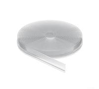 Simple Cut to Scale Strong for ACR Door Bottom Seal Strip for Gaps TPE Windproof Draft Tope Air Dust Noise 400cm for Length (Transparente)