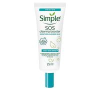 Simple Daily Skin Detox SOS Clearing con tomillo, zinc y hamamelis Booster brillo duradero y control de imperfecciones 25 ml - El empaque puede variar